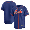 Ldoa NY.Mets Blank Player Royal Home Limited Stitched Jerseys