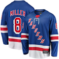 Tuec NY.Rangers #8 J.T. Miller Blue Home Breakaway Jerseys