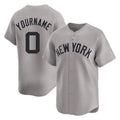 Ldoa NY.Yankees #0 Marcus Stroman Player Gray Limited Home Stitched Jerseys