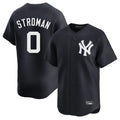 Ldoa NY.Yankees #0 Marcus Stroman Player Navy Alternate Limited Home Stitched Jerseys