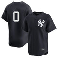 Ldoa NY.Yankees #0 Marcus Stroman Player Navy Alternate Limited Stitched Jerseys