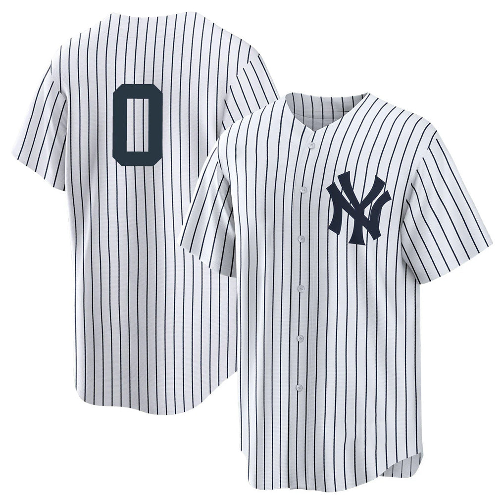 Ldoa NY.Yankees #0 Marcus Stroman Player White Game Stitched Jerseys