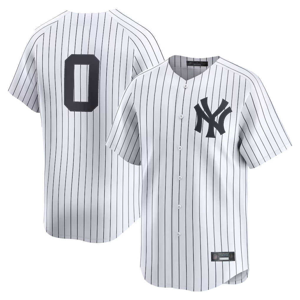 Ldoa NY.Yankees #0 Marcus Stroman Player White Limited Stitched Jerseys