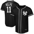 Ldoa NY.Yankees #11 Anthony Volpe Player Black Out Game Stitched Jerseys