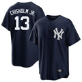 Ldoa NY.Yankees #13 Jazz Chisholm Jr Player Navy Game Stitched Jerseys