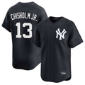 Ldoa NY.Yankees #13 Jazz Chisholm Jr Player Navy Limited Game Stitched Jerseys
