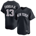 Ldoa NY.Yankees #13 Jazz Chisholm Jr Player Navy Limited Home Stitched Jerseys