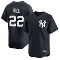 Ldoa NY.Yankees #22 Ben Rice Player Navy Alternate Limited Home Stitched Jerseys