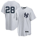 Ldoa NY.Yankees #28 Austin Wells Player White Game Stitched Jerseys