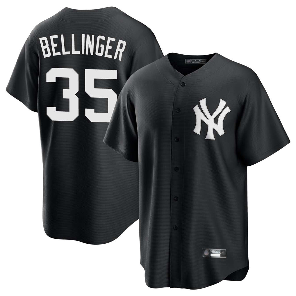 Ldoa NY.Yankees #35 Cody Bellinger Player Black Game Stitched Jerseys