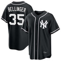 Ldoa NY.Yankees #35 Cody Bellinger Player Black Out Game Stitched Jerseys