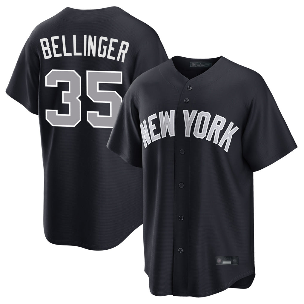 Ldoa NY.Yankees #35 Cody Bellinger Player Navy Game Home Stitched Jerseys