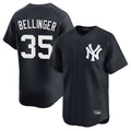 Ldoa NY.Yankees #35 Cody Bellinger Player Navy Limited Game Stitched Jerseys