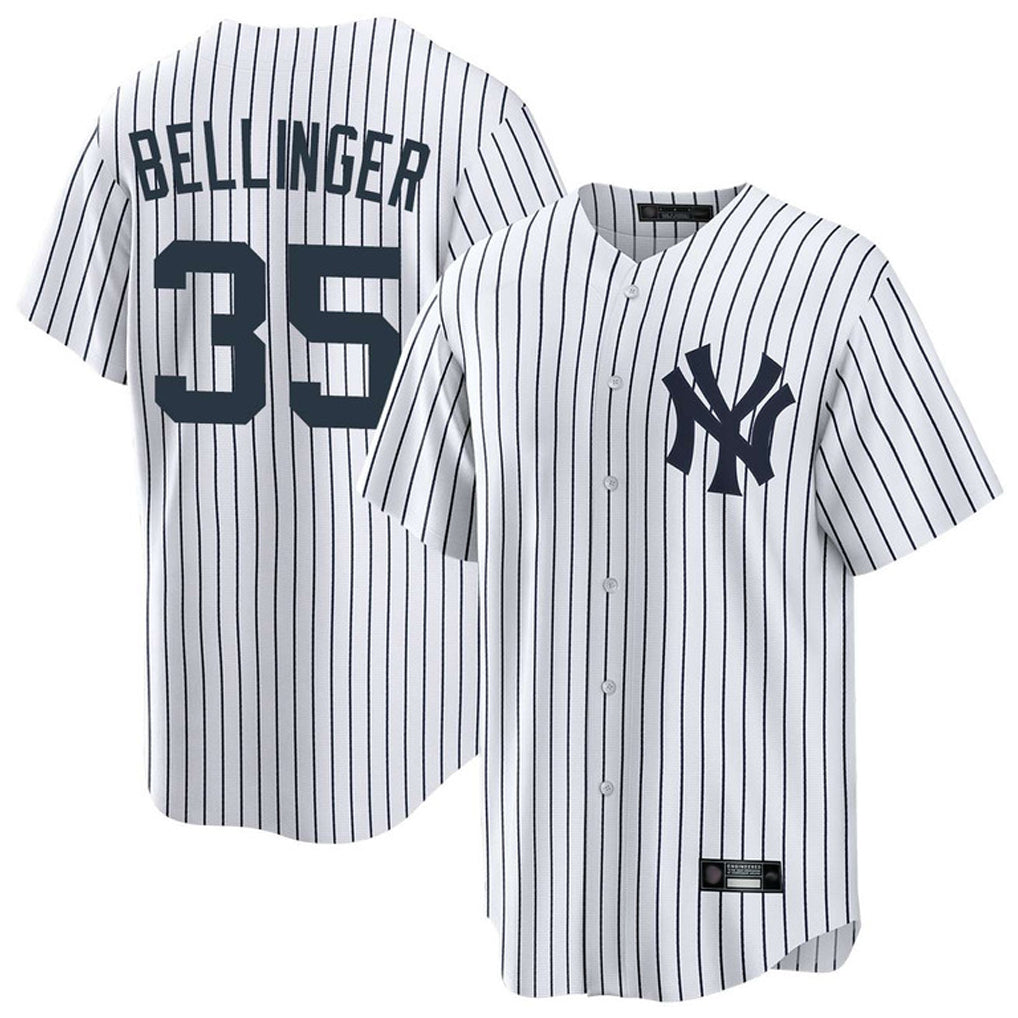 Ldoa NY.Yankees #35 Cody Bellinger Player White Game Home Stitched Jerseys