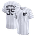 Ldoa NY.Yankees #35 Cody Bellinger Player White Limited Elite Home Stitched Jerseys