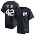 Ldoa NY.Yankees #42 Mariano Rivera Player Navy Alternate Limited Home Stitched Jerseys