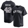 Ldoa NY.Yankees #42 Mariano Rivera Player Navy Limited Home Stitched Jerseys