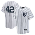 Ldoa NY.Yankees #42 Mariano Rivera Player White Game Stitched Jerseys