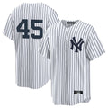 Ldoa NY.Yankees #45 Gerrit Cole Player White Game Home Stitched Jerseys