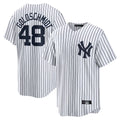 Ldoa NY.Yankees #48 Paul Goldschmidt Player White Game Home Stitched Jerseys