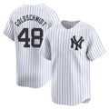 Ldoa NY.Yankees #48 Paul Goldschmidt Player White Limited Stitched Jerseys