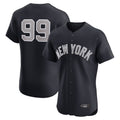 Ldoa NY.Yankees #99 Aaron Judge Player Navy  Home Limited Elite Game Stitched Jerseys