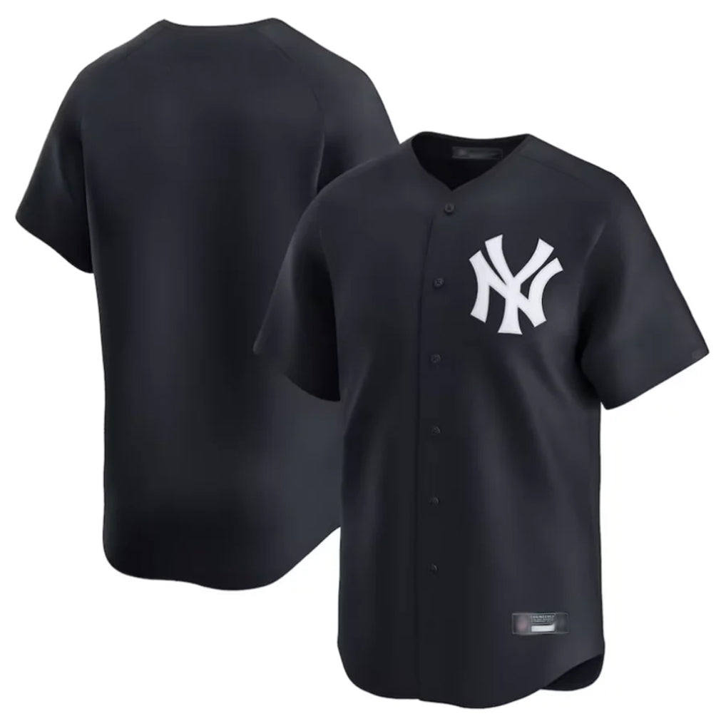Ldoa NY.Yankees Blank Player Navy Limited Home Stitched Jerseys