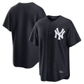 Ldoa NY.Yankees Blank Player Navy Replica Game Stitched Jerseys