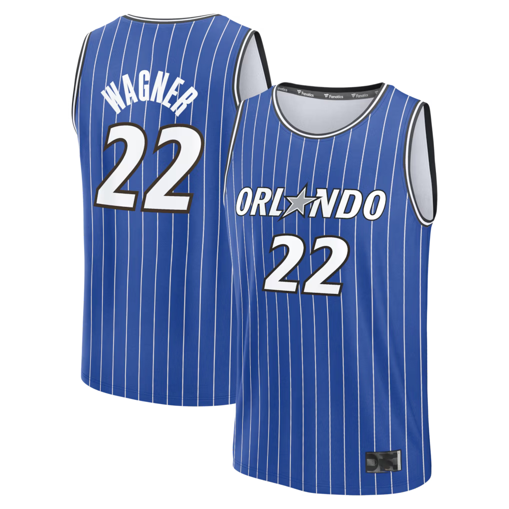 Ldoa O.Magic #22 Franz Wagner Blue Fast Break Replica Player Jerseys - Icon Edition