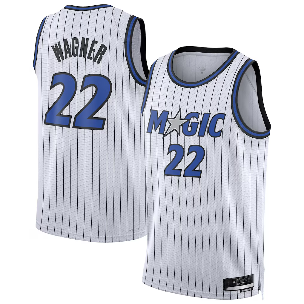 Ldoa O.Magic #22 Franz Wagner White Swingman Player Jerseys - Association Edition