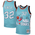 Ldoa O.Magic #32 Shaquille O'Neal Mitchell & Ness Teal Eastern Conference 1996 All-Star Hardwood Classics Swingman Jerseys