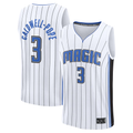 Ldoa O.Magic #3 Kentavious Caldwell-Pope White Fast Break Replica Player Jerseys - Association Edition
