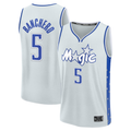 Ldoa O.Magic #5 Paolo Banchero  Silver 2025-26 City Edition Fast Break Jerseys