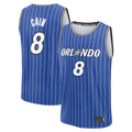 Ldoa O.Magic #8 Jamal Cain Blue Fast Break Jerseys - Icon Edition