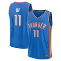 Ldoa OC.Thunder #11 Isaiah Joe Blue Fast Break Replica Player Stitched Jerseys- Icon Edition