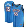 Ldoa OC.Thunder #55 Isaiah Hartenstein Blue Fast Break Replica Player Stitched Jerseys - Icon Edition