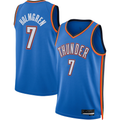 Ldoa OC.Thunder #7 Chet Holmgren Blue 2022 Draft First Round Pick Player Swingman Stitched Jerseys - Icon Edition