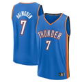 Ldoa OC.Thunder #7 Chet Holmgren Blue Fast Break Replica Player Stitched Jerseys - Icon Edition