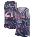 Ldoa P.76ers #21 Joel Embiid Navy 2025 Select Series Swingman Player Jerseys