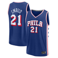 Ldoa P.76ers #21 Joel Embiid  White Fast Break Replica Jerseys - Association Edition