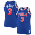 Ldoa P.76ers #3 Allen Iverson Mitchell & Ness Royal 199697 Big & Tall Hardwood Classics Swingman Jerseys