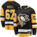 Tuec P.Penguins #67 Rickard Rakell Black Home Breakaway Player Jerseys