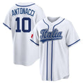 Ldoa P.Phillies #10 J.T. Realmuto Player White 2026 World Classic Limited Stitched Jerseys