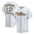 Ldoa P.Phillies #12 Kyle Schwarber Player Gold All-Star Home Game Stitched Jerseys