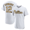Ldoa P.Phillies #12 Kyle Schwarber Player Gold All-Star Home Limited Elite Stitched Jerseys