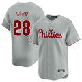 Ldoa P.Phillies #28 Alec Bohm Player Gray Home Limited Stitched Jerseys