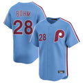 Ldoa P.Phillies #28 Alec Bohm Player Light Blue Home Limited Stitched Jerseys