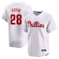 Ldoa P.Phillies #28 Alec Bohm Player White Home Limited Stitched Jerseys