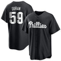 Ldoa P.Phillies #59 Jhoan Duran Player Black Alt Fashion Home Game Stitched Jerseys