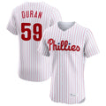 Ldoa P.Phillies #59 Jhoan Duran Player White Home Limited Elite Stitched Jerseys